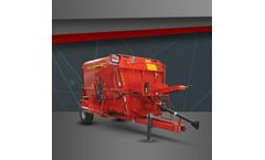 FIMAKS - Model FMHII 8 - 8m3 Horizontal Mixer Feeder