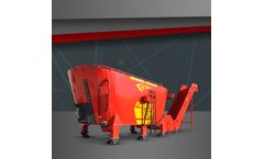 FIMAKS - Model FMVS 20 - 20m3 Stationary Mixer Feeder