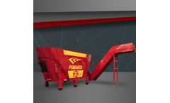 FIMAKS - Model FMVS 30 - 30m3 Stationary Mixer Feeder
