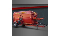 FIMAKS - Model FMHII 12 - 12m3 Horizontal Mixer Feeder