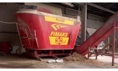 Fimaks FMVS 30 - 30m3 Stationary Mixer Feeder