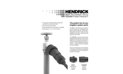 Hendrickson - Model DG41 - Hose Atmospheric Vacuum Breaker  Brochure