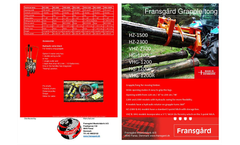 Model HG/VHG-1200R - Grapple Tong Brochure