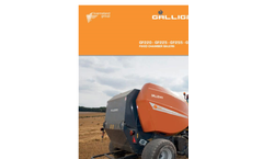 Model GF325 - High Performance Fixed Chamber Baler Brochure