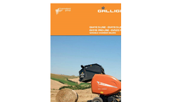 Model GV416 - GV418 S-Line - Variable Chamber Balers- Brochure