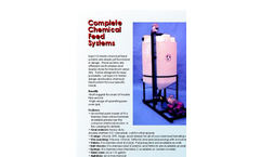 Inject-O-Meter - Chemical Feed System - Brochure