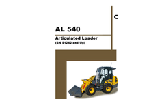 Gehl - Model 540 - Articulated Loader (Cab) - Manual