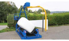 Göweil - Model G3010 Q - Three Point Square Bale Wrapper
