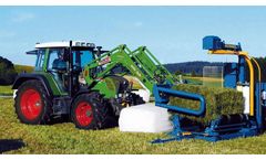 Göweil - Model G3010 Q - Stationary Square Bale Wrapper