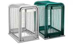 StrongBox Smooth Touch - Stainless Steel Backflow Enclosures - Front Entry