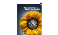 Trelleborg - Model TM600 - Sprayer Tire - Brochure