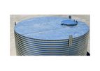 CorGal - Model WT-FR - Flat Roof Water Tanks