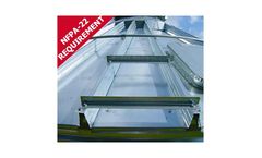 Water Storage Tanks - Water Storage Tank Roof Ladder