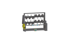 Grazioli - Model SO2 540 RPM 1"3/8 - Horizontal Beaters Unit