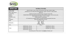 Grim - Model Serie 3 GK - Self-Propelled Sprayers - Technical Features