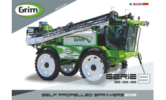 Grim - Model Serie 9 - Self-Propelled Sprayers - Brochure
