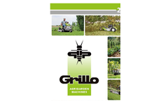 Grillo - Model G 45 - Walking Tractors Brochure