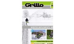 Model G52 - Small Walking Tractor– Brochure