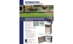 K-Rain SiteMaster - 2-Wire Irrigation Controller - Brochure