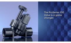 ProSeries 100 Electric Valve for Irrigation Systems - Video