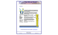 Rex-Bac-T - Model Sim/Tech STF-110 - Septic Tank Effluent Filter Brochure