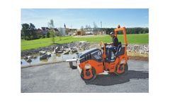 Hamm - Model HD 8 VV - Articulated Tandem Roller with 2 Vibratory Drums