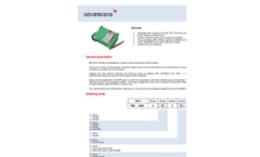 Advanticsys - Model DM-108 - Wireless Modbus Bridge - Brochure