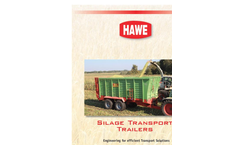 Hawe-Wester - Model SUW - Silage Transfer Trailer - Brochure