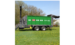 Hawe-Wester - Model SUW 4000 - Silage Transfer Trailer
