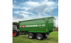 Hawe-Wester - Model CSW 4000 - Cargo Push-Off Trailer