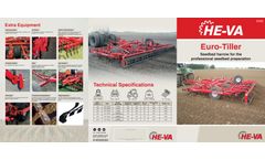 HE-VA - Model Euro-Tiller - Seedbed Harrow -Brochure