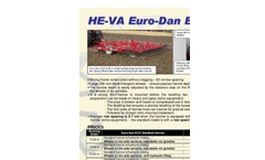 HE-VA - Model Euro-Dan Eco - Seedbed Harrow - Brochure