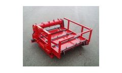 HE-VA - Three-Point Mounted Round Bale Unwinder