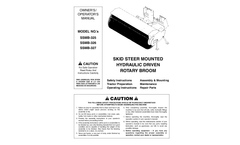 Worksaver - Model SSMB - Skid Steer Rotary Brooms  - Manual