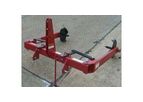 Worksaver - Model HHU-2045 - 3-Pt. Hey Bale Unroller & Handler