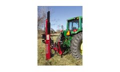 Worksaver - Model HPD-16/22Q/26Q SHC - Hydraulic Adjust 3-pt Hydraulic Post Drivers