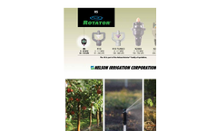 Nelson - Model R55 - End of Pivot Sprinklers -Brochure