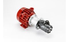 Hertell - Model B - Eccentric Rotor Mounted Rotary Vane Vacuum Pump