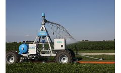 Ocmis - Model Hippodrome - Self-Moving Boom, Central Motor and Revolving Joint for 180° Linear Irrigation