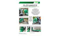 Hen - Model BT400 - Leaf Blower - Brochure