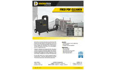 Fred PDF Cartridge Filter Cleaning Station - Brochure