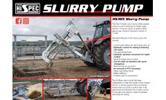 Hi-Spec - Model Super - Slurry Pumps & Agitators - Brochure