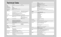Terra Dos - Model T4-30 and T4-40 - 3-Axels Beet Lifting Machine - Technical Data Sheet