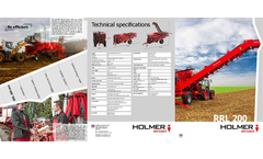Model RRL - Sugar Beet Cleaner Loader Brochure