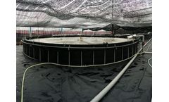 Solmax - Model HDPE Lining - HDPE Lining for Round Tank Aquaculture Malaysia