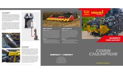 Corn Champion Maize Header - Brochrue