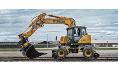 Hydrema - Model MX16 RAIL / MX20 RAIL - Rail Excavator