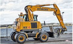 Hydrema - Model MX14 / MX16 / MX17 / MX18 - Wheeled Excavators