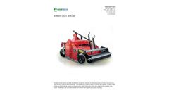 Hortech - Model AI MAXI DG + AIRONE - Bed Former Stone Burier Machine - Brochure