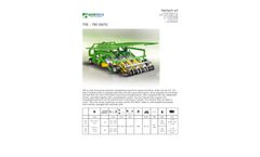 Hortech - Model TRE MATIC - Harvesting Machines -Brochure